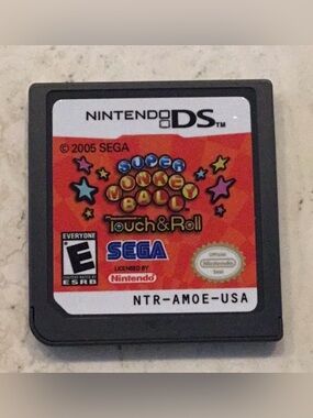 Super Monkey Ball Touch & Roll Nintendo DS Game Tested